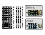 1970-1974 Rallye Dodge Challenger E-Body Odometer Refresh Kit
